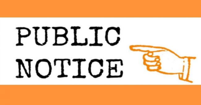 Public Meeting Notices