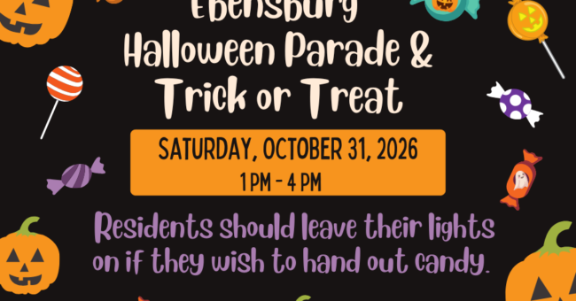 Halloween Parade & Trick-or-Treat – October 31st